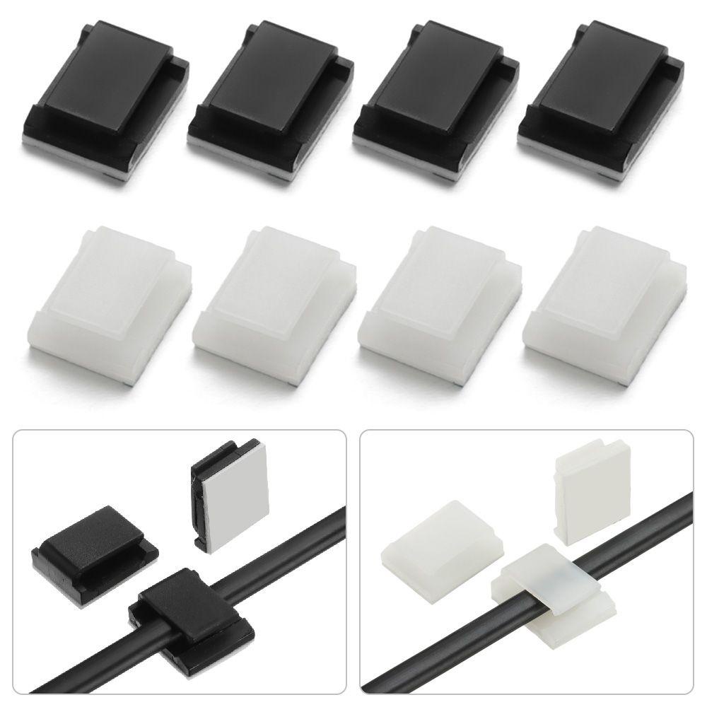 KUNHEV Set 10 Kẹp Cố Định Dây Điện Để Bàn Tiện Lợi|Kẹp Giữ Dây Cáp Gọn Gàng Tiện Lợi