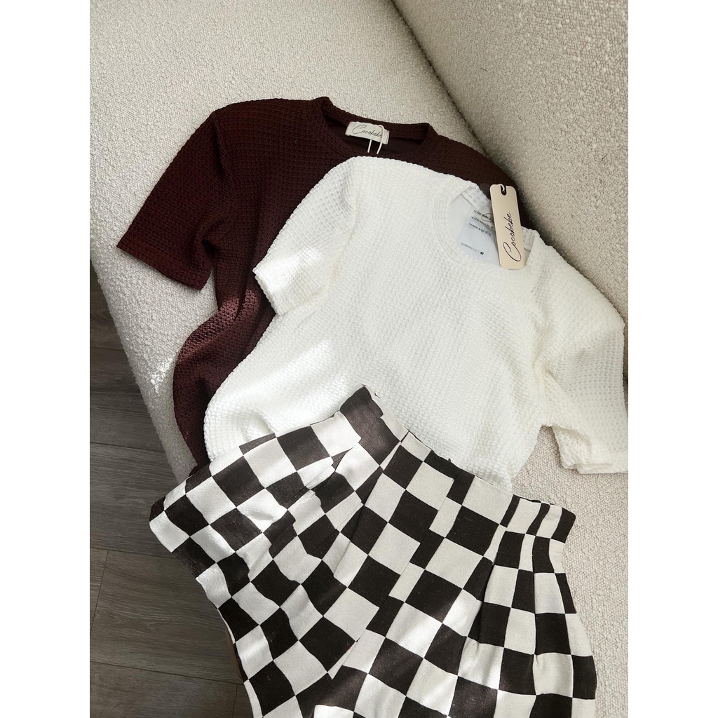 Short Caro Màu