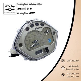 Mặt đồng hồ km vespa lx đời 2v / 3v