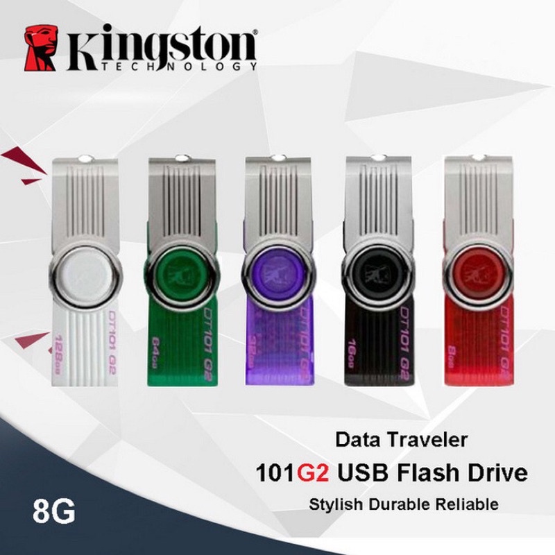 USB 2GB/4GB/8GB/16GB/32GB/64GB Kingston DT101 G2 Hàng FPT Đủ GB