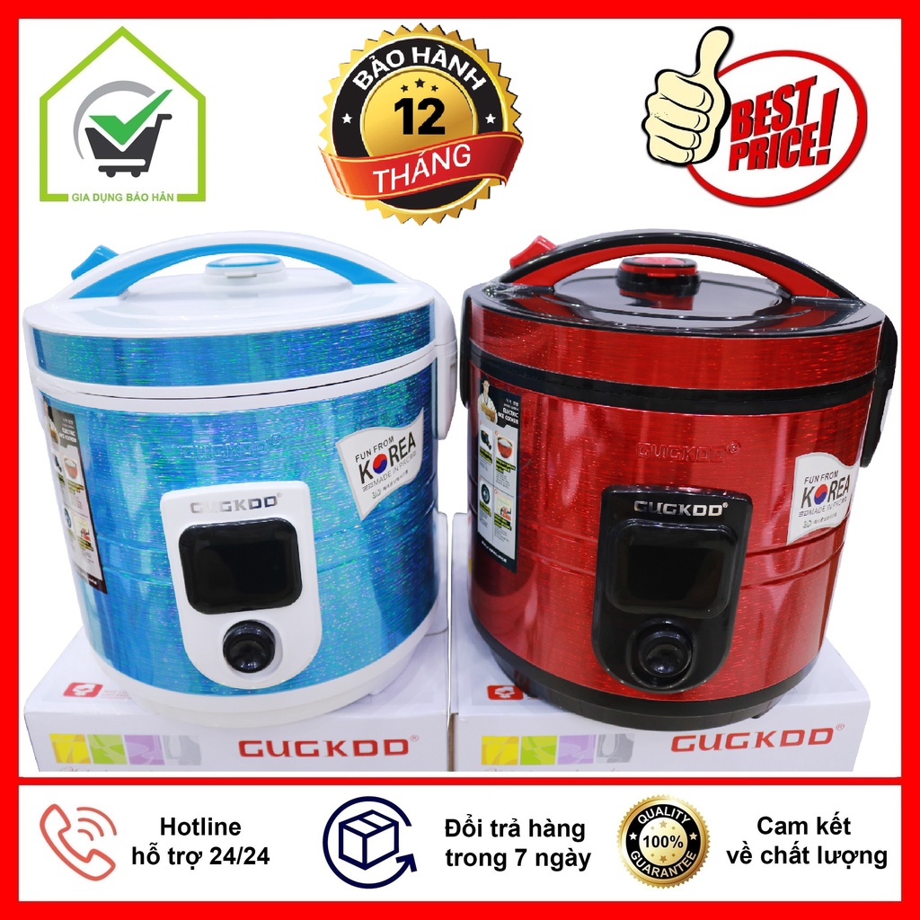 Nồi Cơm Điện Cuckoo 3D Dung Tích 1 Lít và 1.2 Lít Lòng Niêu Dày, Phù Hợp 1-3 Người Ăn