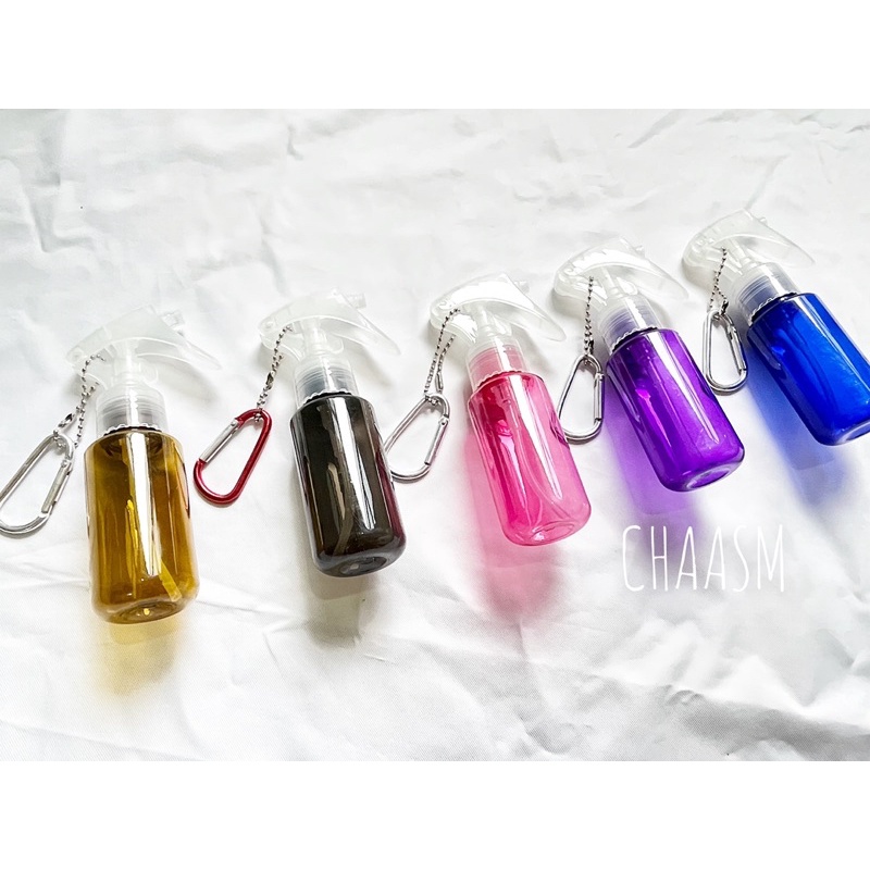 SẴN- Combo Bình xịt phun sương mini 60ml và móc khoá treo