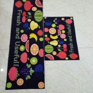 Bộ 2 thảm bếp mẫu mới ( giao ngẫu nhiên )