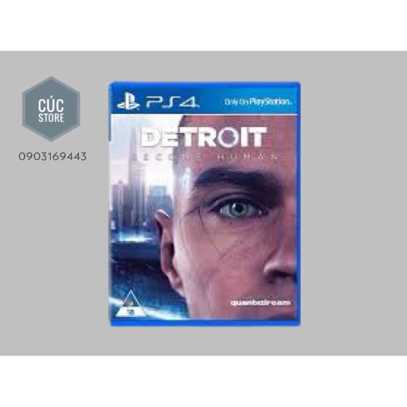 Đĩa chơi game PS4: Detroit Become Human