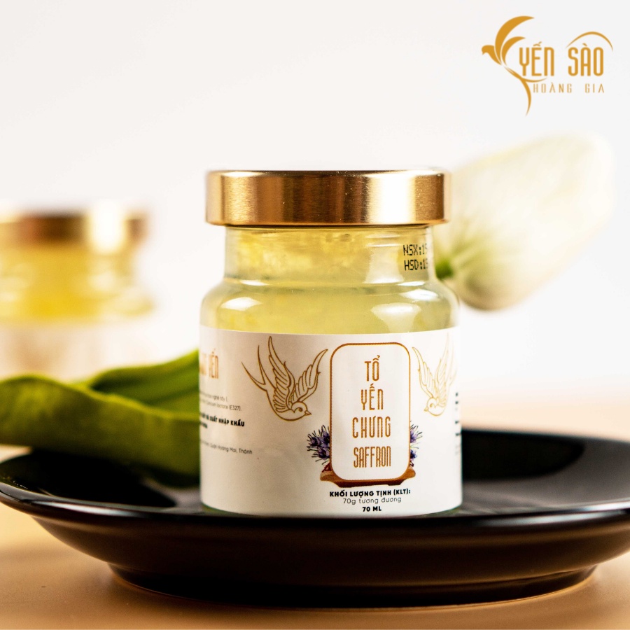 Yến Sào Ngự Cung Hoàng Gia nguyên chất saffron 70ml
