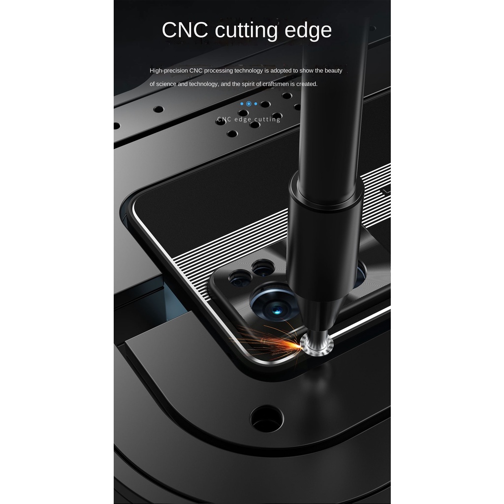 Ốp Điện Thoại Hợp Kim Nhôm Chống Sốc Cho OPPO Reno 7 Pro