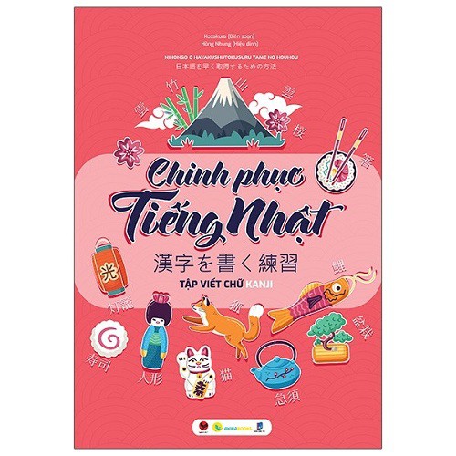 Sách Bách Việt - Chinh Phục Tiếng Nhật - Tập Viết Chữ Kanji