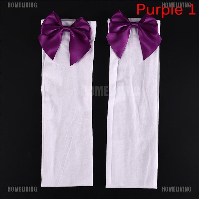 Vớ Cao Qua Gối Phối Nơ Thời Trang Dành Cho Nữ