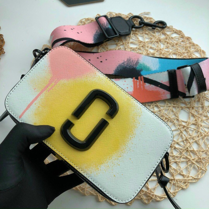 Túi đeo chéo da thật dây bản to