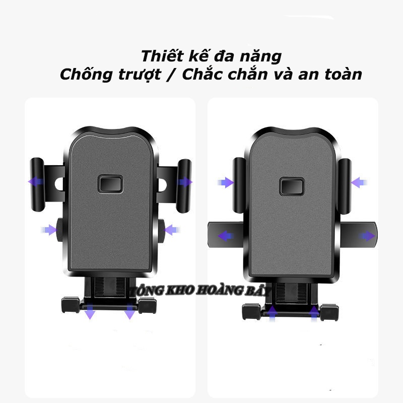 Giá Đỡ Điện Thoại Gắn Ghi Đông/ Gắn Chân Gương Tiện Lợi Dành Cho Mô Tô, Xe Máy, Xe Đạp