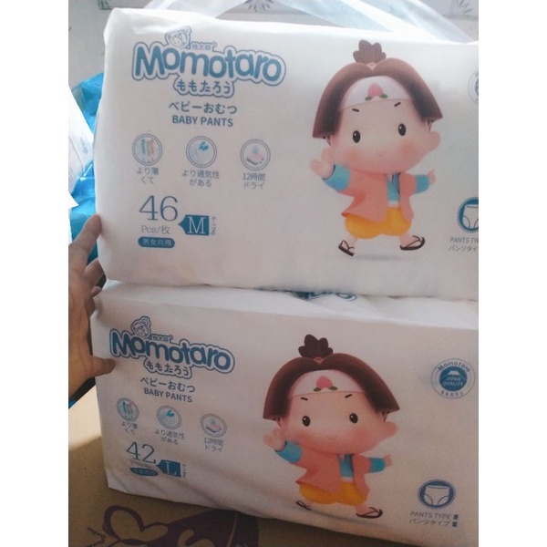 Bỉm cho bé MOMOTARO SIZE S/M/L/XL/2XL