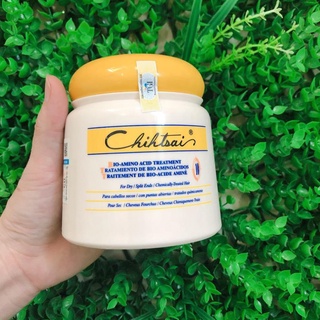 Kem hấp ủ tóc phục hồi nhanh suôn mượt Chihtsai No.10 Bio - Amino Acid Treatment cho tóc hư tổn 300ml