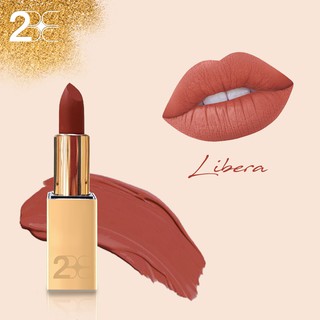 Son Lì 2BE Mattte Lipstick LIBERA - ORANGE PRINCESS - Cam Đất