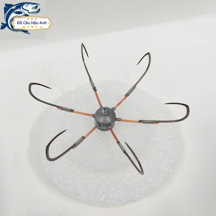 Lưỡi lục chì đúc A, lưỡi câu lục thép nga siêu bén siêu bền. hàng hót 22