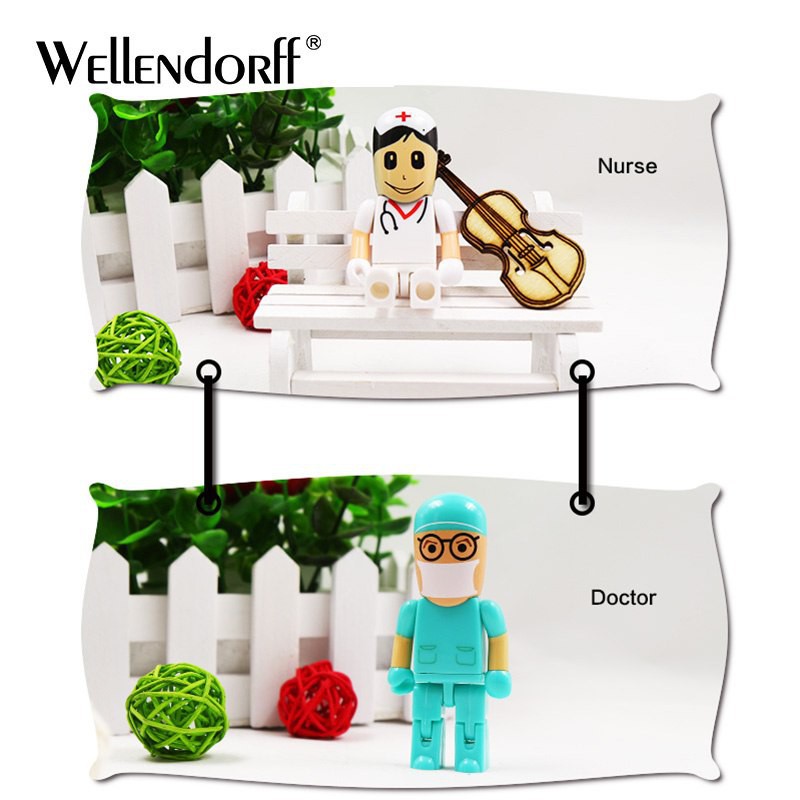 Ổ đĩa USB 512GB hình bác sĩ