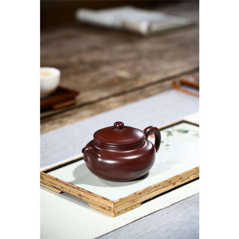 Ấm Tử Sa Nghi Hưng Phỏng Cổ 210 ml (Tử Chu Nê)