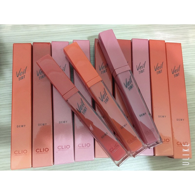 SON TINT BÓNG CLIO VEIL TINT DEWY
