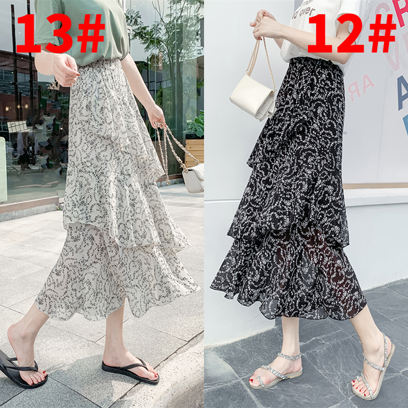 Chân Váy Dài Lưng Cao Thiết Kế Mới Xinh Xắn Thời Trang Dành Cho Nữ