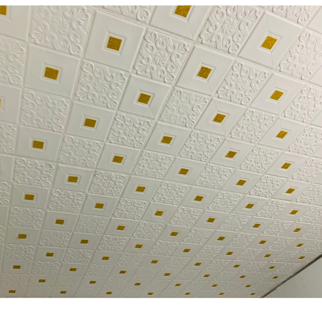 Xốp Dán Tường 3d Dày 5mm Họa Tiết Cao Cấp Loại 1 Khổ Lớn 70 x 70 CM - Có Sẵn Keo - Chống Thấm, Cách Âm | BigBuy360 - bigbuy360.vn