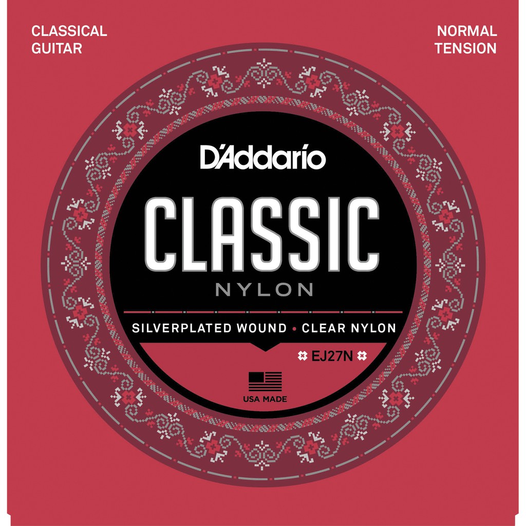 DÂY ĐÀN CLASSIC GUITAR D'ADDARIO EJ27N