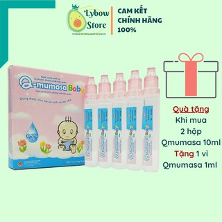 🦄 Nước muối sinh lý vô khuẩn cho bé Q-mumasa baby 🦄