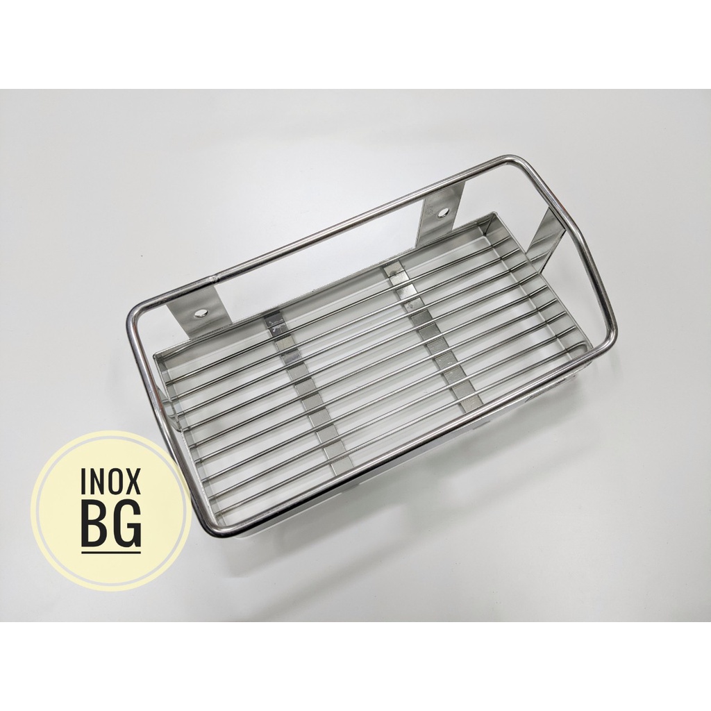 [INOX 304] Kệ gia vị 20/30/36/40/50cm Inox 304, Kệ để đồ nhà tắm, nhà bếp kèm đinh ốc