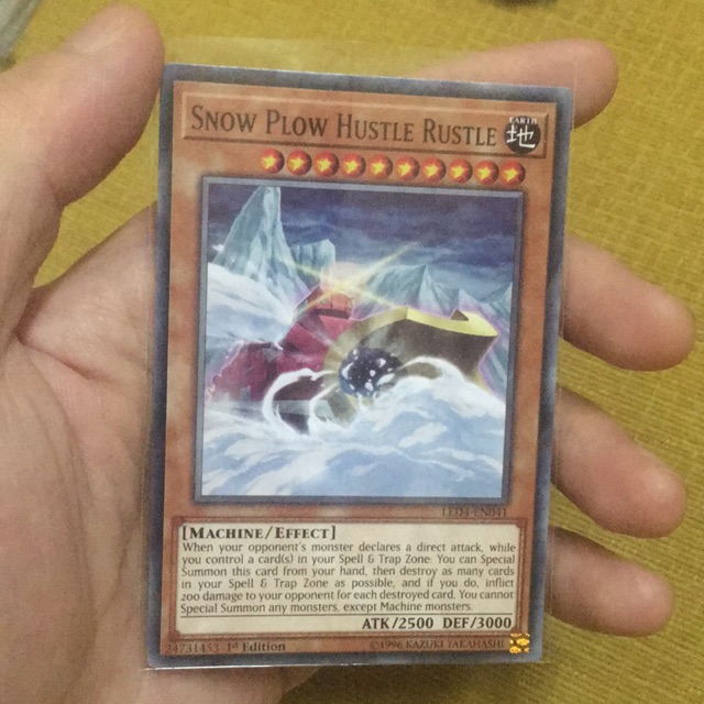 Thẻ bài Yugioh Snow Plow Hustle Rustle (N)