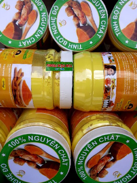 [SALE] Tinh bột nghệ Nghệ An ( nghệ nếp đỏ ) 1kg = 2 hộp như hình