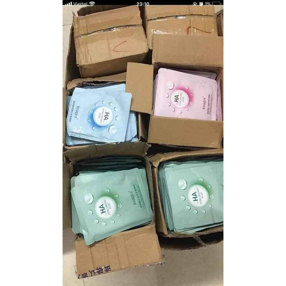 Mặt nạ ha, miếng dưỡng ẩm HA IMAGES - Haispa