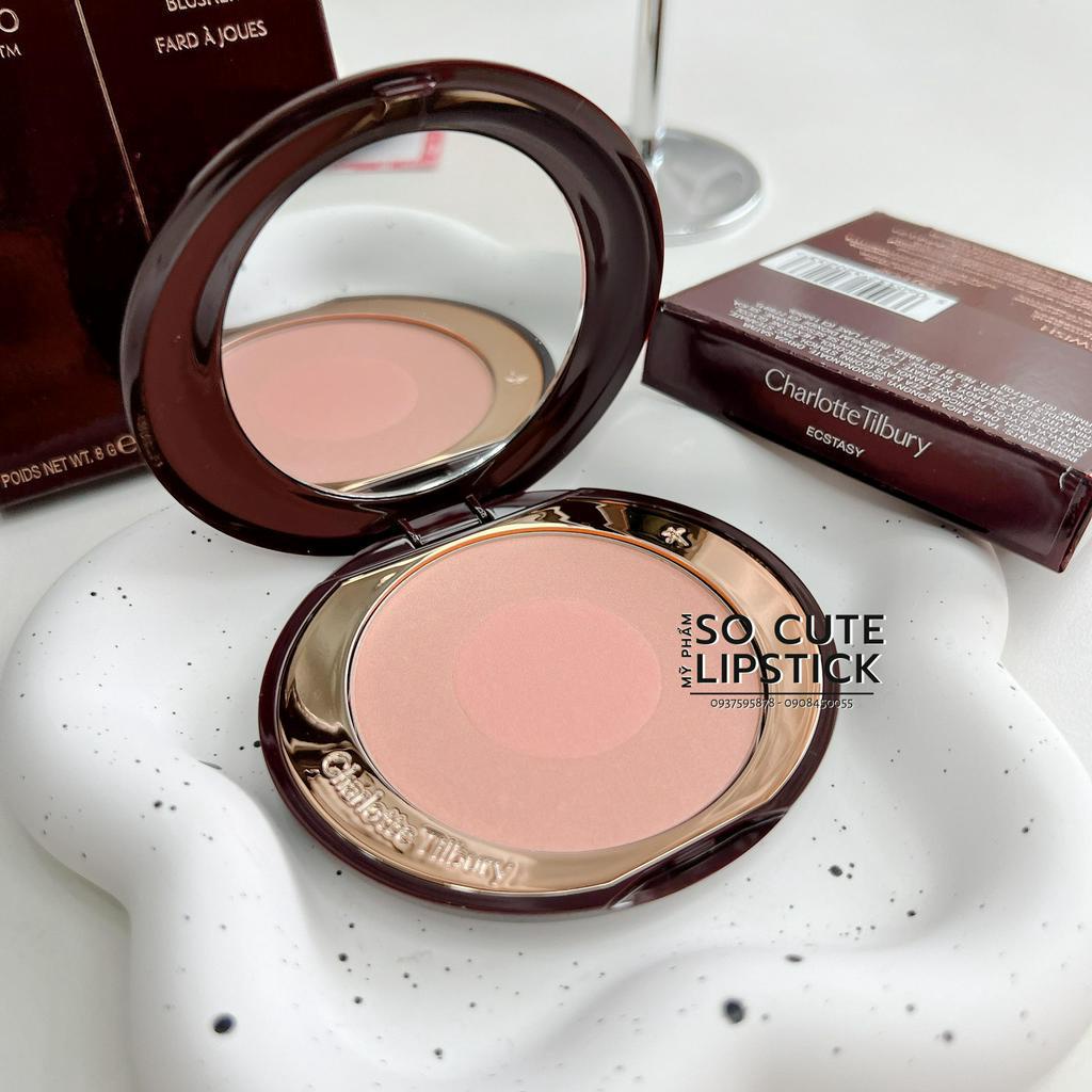 Má Hồng Charlotte Tilbury Cheek to Chic Swish & Glow Blusher First Love - Love is the Drug - Ectasy - Sex On Fire