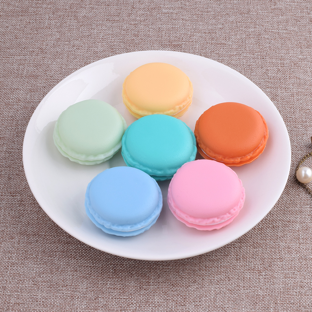 1 Hộp Đựng Trang Sức Hình Bánh Macaron