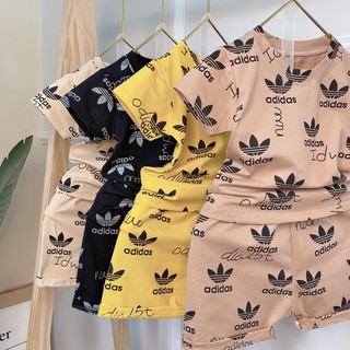 Bộ hè adldas cho bé trai chất cotton siêu mát freeship