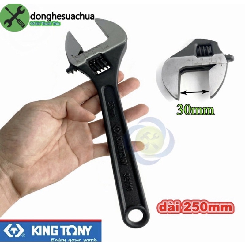 Mỏ lết đen loại xịn tay cầm loại 250mm và 300mm