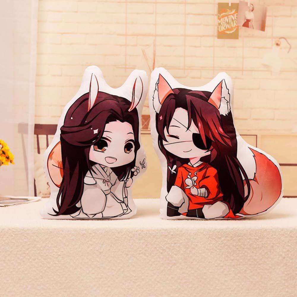 ANEMONE Tian Guan Ci Fu Q Gối Ôm Nhồi Bông Mềm Mại Họa Tiết Hoạt Hình Anime