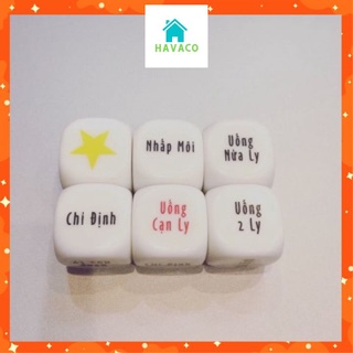 Xúc sắc uống rượu bia , xí ngầu bia .