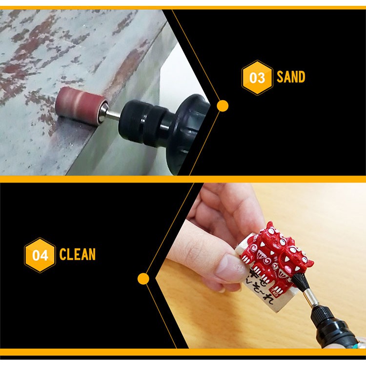 Máy mài cầm tay dùng pin sạc Pro'skit PT-5205U