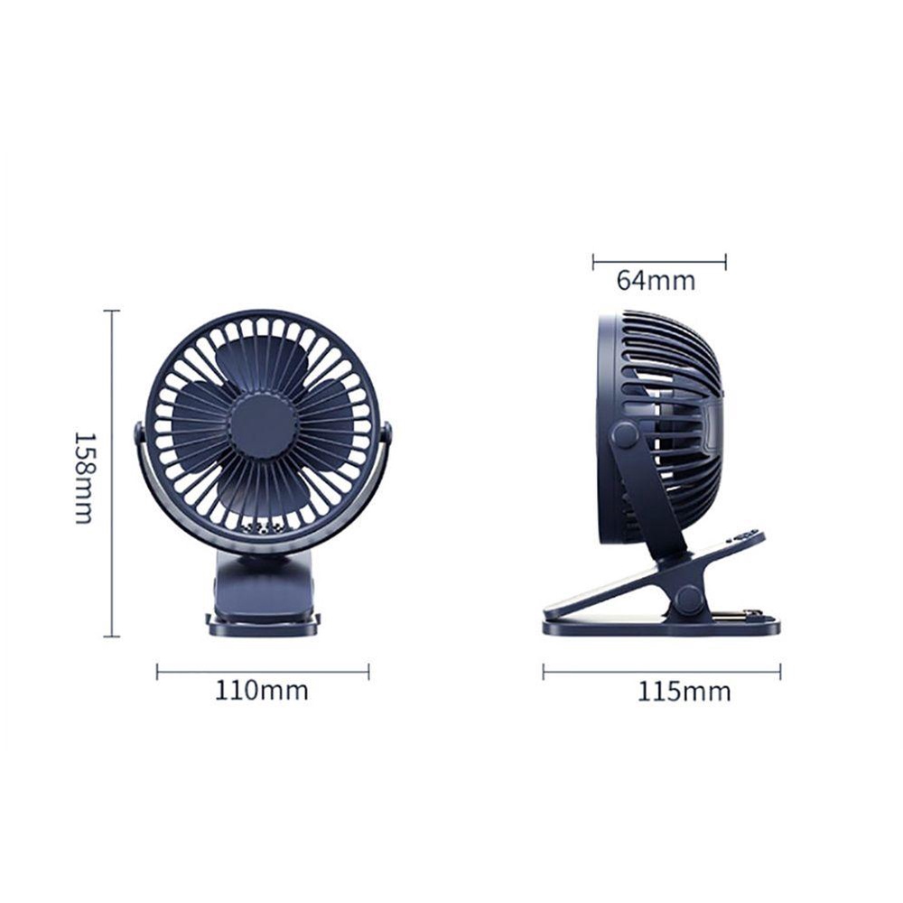 ESPO Quạt Làm Mát Gắn Xe Đẩy Em Bé Tiện Dụng