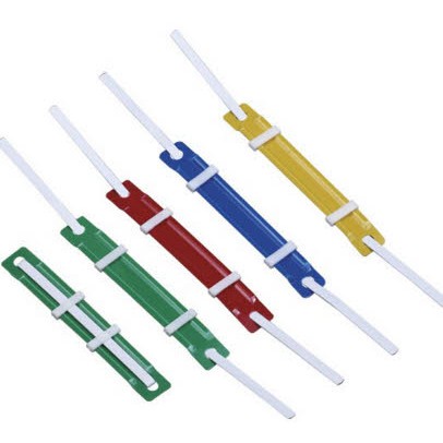 HỘP 50C Nẹp Acco Giấy Gstar Nhựa nhiều màu PF08
