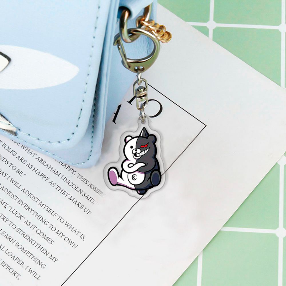 Móc khóa bằng acrylic họa tiết hoạt hình anime Ouma Kokich Danganronpa V3