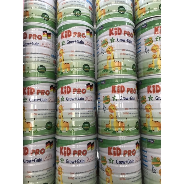 sữa bột kidpro grow gain dành cho bé từ 1 tuổi trở lên date mới