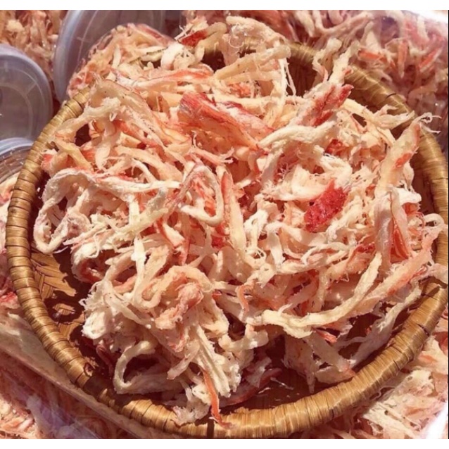 Lon 300Gram Khô Mực Xé Sợi Hấp Nước Dừa | BigBuy360 - bigbuy360.vn