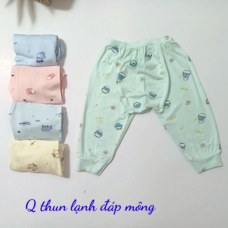 Đồ sơ sinh ,quần  sơ sinh VT Kids đáp đũng chất cotton lạnh co giãn tốt cho bé từ 0- 1 tuổi