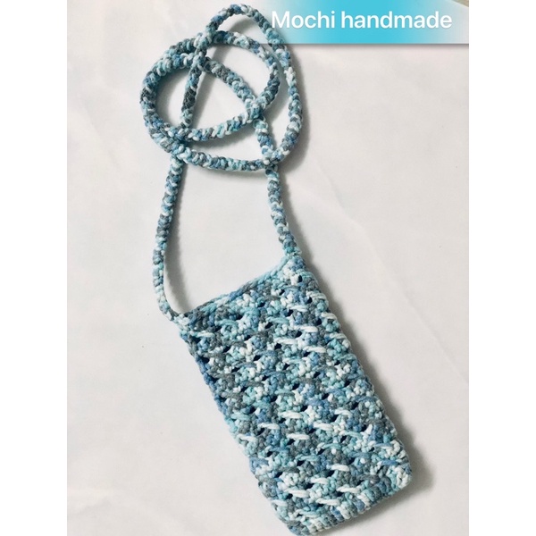 Túi len đựng điện thoại handmade