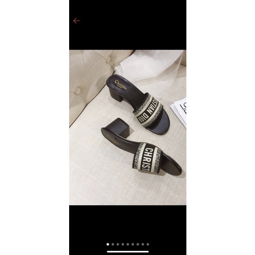 HÀNG VỀ!! Guốc dior siêu xinhh có ảnh thật
