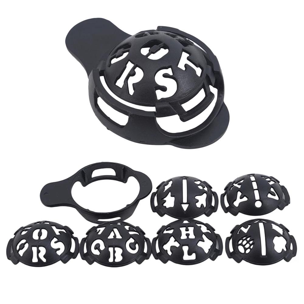 MIQUEL Bộ Dụng Cụ Đánh Dấu Đường Bóng Golf Màu Đen Chuyên Dùng