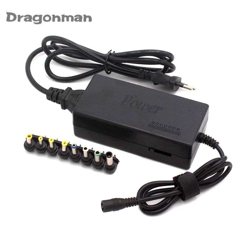 Universal AC Power Adapter 96W 12V-24V Charger with 8 Pcs Adapters for Notebook