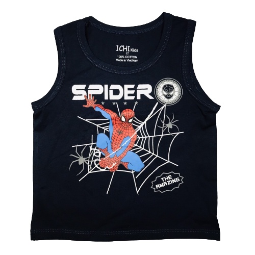 Áo thun bé trai, áo ba lỗ bé trai chất cotton, nhiều màu từ 10-15kg