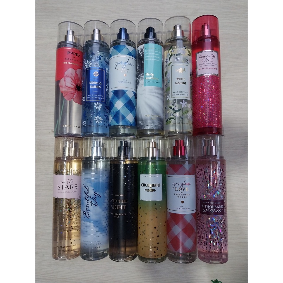 Xịt Thơm Bath And Body Works 10ml