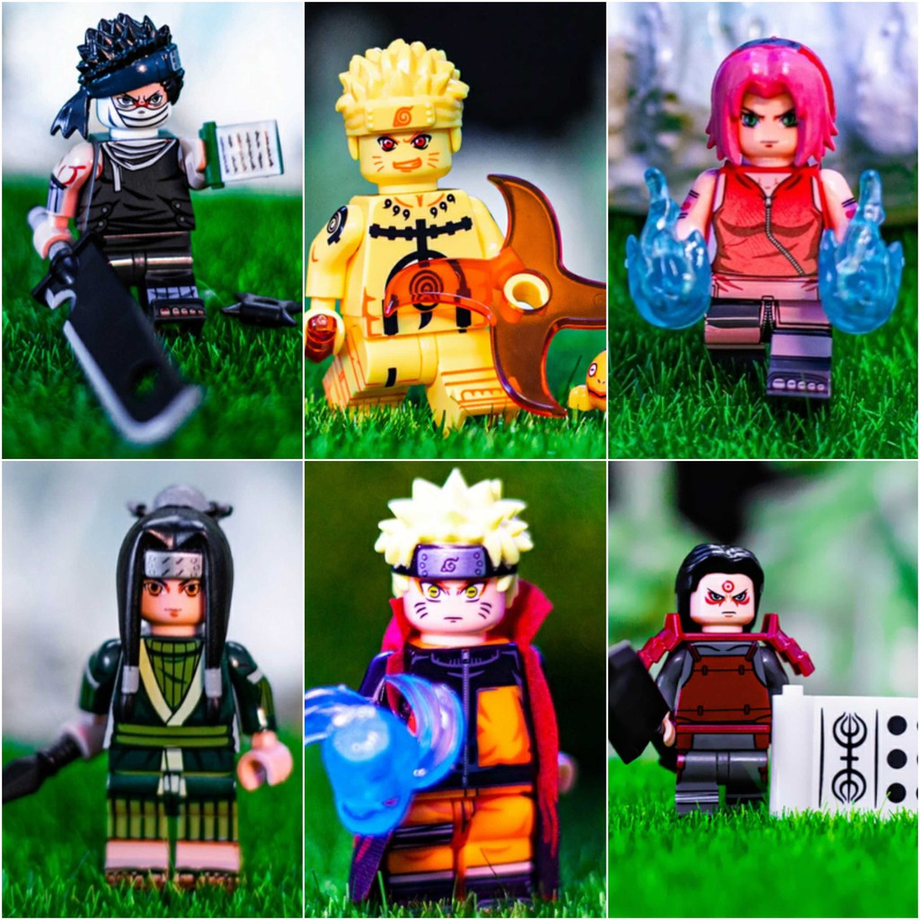 Lego Naruto lục đạo mô hình mini figure bộ sưu tập Anime