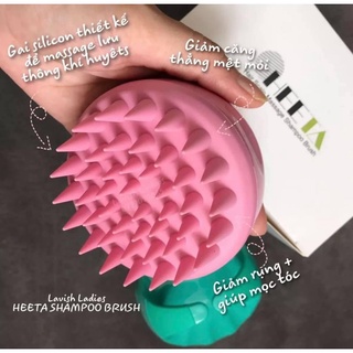 [AUTH US] Lược Gội Đầu Massage HEETA